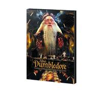 Harry Potter Dumbledore Canvas Print In Off White Off White