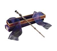 The Noble Collection Professor Dumbledore Wand in Ollivanders Box - 15.7 inch (40cm) Professor Dumbledore Wand With Replica Ollivanders Wand Box - Harry Potter Film Set Movie Props Wands