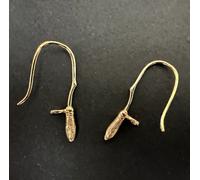 Harry Potter Earrings 14K Gold NIMBUS (2) Noble Collection