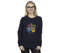 Harry Potter Emblems H Spray Sweatshirt In Navy Navy L