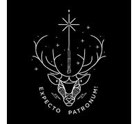 Harry Potter Expecto Patronum Men's T-Shirt - Black - XL