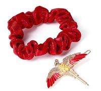 Harry Potter Fawkes Hair Accessory Set - Refined Craftsmanship | Acotis - Elastic / Polyester / Rubber / Zinc / Copper / Aluminium