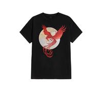 Harry Potter - Fawkes - T-Shirt - black - L - 100% Cotton,Jersey L