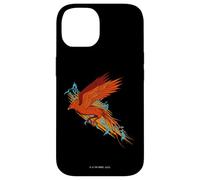 Harry Potter Fawkes the Phoenix in Flight Case for iPhone 14