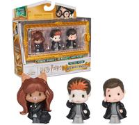 Wizarding World Harry Potter - Micro Magical Moments Collectible Figures Multipack "Vielsaft-Trank" with Harry, Hermione, Ron and Display Box, Toy for Children from 6 Years, Fan Item (Assorted)