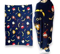Harry Potter Fleece Blanket Hogwarts Quidditch Navy Blue 160 x 120 cm