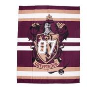 Harry Potter Fleece Gryffindor Blanket Red/brown/white (150Cm X 100Cm)