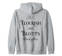 Harry Potter Flourish and Blotts Zip Hoodie