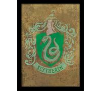 Harry Potter FP10610P-PL "Slytherin Crest" Framed Print, 30 x 40 cm