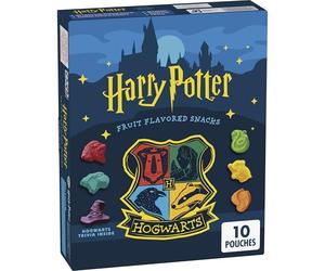 Harry Potter Fruit Flavored Snacks, Fat Free and Gluten Free, 8 oz (226g), 10 Pouches