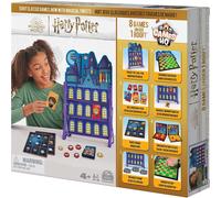 Wizarding World, Harry Potter Games HQ Checkers Tic Tac Toe Memory Match Go Fish Bingo Card Games Fantastic Beasts Gift, for Adults and Kids Ages 4+