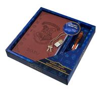 Harry Potter Gifts A5 Notebook Set, Journal with Pen Faux Leather Hardback Diary for Kids Teens Fans Travel Writing School Office Stationery Supplies