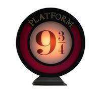 Harry Potter Gifts, Platform 9 3/4 Lamp, LED Night Light, Hogwarts, 20cm | Officially Licensed Merch, Mood Light Collectible, Wall Mount or Desk Stand, USB-C or Battery Powered by Blue Sky Studios