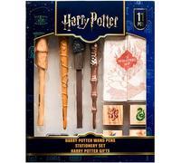 Harry Potter Gifts Wand Pen Stationery Set with Marauders Map and Stamps for Girls Boys Fans Official Gifts for Kids Teens Birthday or Christmas