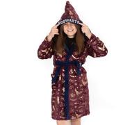 Harry Potter Girl's Bathrobe (Kids Red) in Red | Size: 9-10 Years Harry Potter Red 9-10 Years