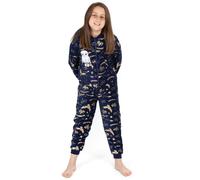 Harry Potter Girls Blue Hedwig Applique Onesie - 5-6 Years