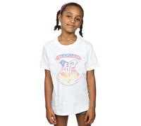 Harry Potter Girls Crest Pastel T-Shirt White 12-13 Years
