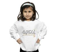 Harry Potter Girl's Dobby Elfish Welfare Sweatshirt in White | Size: 12-13 Years Harry Potter White 12-13 Years