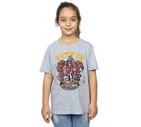 Harry Potter Girls Gryffindor Seeker T-Shirt 7-8 Years Sport Grey