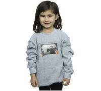 Harry Potter Girl's Harry Expelliarmus Sweatshirt in Grey | Size: 9 Years Harry Potter Grey 9 Years