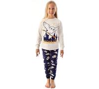 Harry Potter Girl's Hedwig Kids White Long Pyjamas Set | Size: 13-14 Years Harry Potter White 13-14 Years