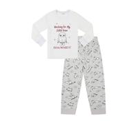 Harry Potter Girls Hedwig Luxury Fleece Long Pyjama Set