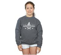 Harry Potter Girl's Hogwarts First Year Sweatshirt in Dark Grey | Size: 3-4 Years Harry Potter Dark Grey 3-4 Years