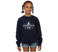 Harry Potter Girl's Hogwarts First Year Sweatshirt in Navy | Size: 7-8 Years Harry Potter Navy 7-8 Years