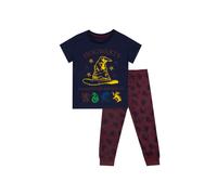 Harry Potter Girl's Hogwarts Sorting Hat Pyjamas | Size: 11-12 Years Harry Potter Multicolor 11-12 Years