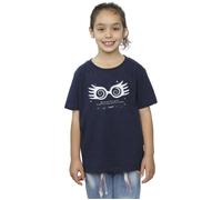 Harry Potter Girl's Luna Being Different Cotton T-Shirt in Navy | Size: 9 Years Harry Potter Navy 9 Years