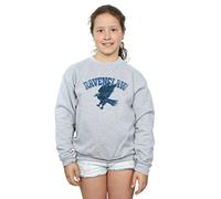 Harry Potter Girls Ravenclaw Sport Emblem Sweatshirt 12-13 years Sport Grey