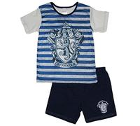 Harry Potter Girls Short Summer Pyjamas, 5-6 Years, Blue / Cream / Multi