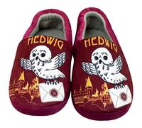 Harry Potter Girls Slippers Hedwig Red 10
