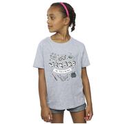 Harry Potter Girl's Wizard In Training Cotton T-Shirt in Grey | Size: 9 Years Harry Potter Grey 9 Years