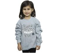 Harry Potter Girl's Wizard In Training Sweatshirt in Grey | Size: 9 Years Harry Potter Grey 9 Years