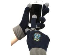 Cinereplicas - Harry Potter - Gloves - Magic Touchscreen - Officially Licensed - Adult - Ravenclaw - Blue & Grey