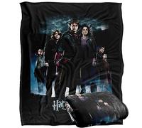 HARRY POTTER Goblet of Fire Poster Officially Licensed Silky Touch Super Soft Throw Blanket 152 x 127 cm