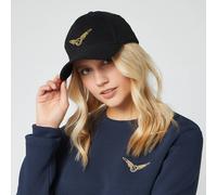 Harry Potter Golden Snitch Embroidered Cap - Black