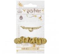 Official Harry Potter Golden Snitch Hair Accessory Set by The Carat Shop