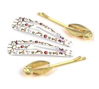 Harry Potter Golden Snitch Hair Clip Set (Pack Of 4) Multi One Size