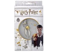 Harry Potter Golden Snitch Keyring and Pin Badge - Silver