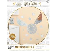 Harry Potter Wall Decals, Acrylic, Silver, One Size