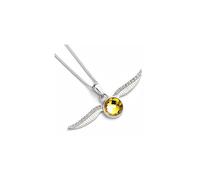 Harry Potter Golden Snitch Necklace Embellished with Crystals Elements by The Carat Shop