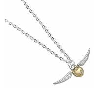 Harry Potter Official Golden Snitch Link Chain Necklace by The Carat Shop