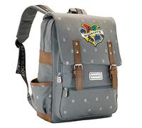 Harry Potter Greyly-Oxford Backpack, Grey, 14 x 29 x 40 cm, Capacity 16 L