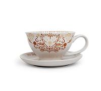 Harry Potter Grim 12-Ounce Ceramic Teacup and Saucer Set
