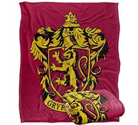 HARRY POTTER Gryffindor Crest 3 Officially Licensed Silky Touch Super Soft Throw Blanket 152 x 127 cm