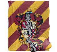HARRY POTTER Gryffindor Crest 4 Officially Licensed Silky Touch Super Soft Throw Blanket 152 x 127 cm