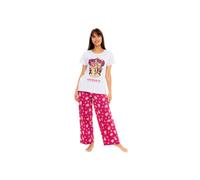 Harry Potter Womens Pyjamas Hogwarts Multicoloured Medium