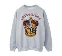 Harry Potter Women's Gryffindor Crest Sweatshirt Sport Grey Small